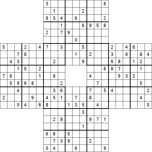 Sohei Sudoku - Difficile