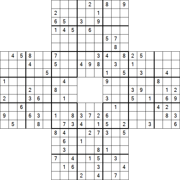 Sohei Sudoku - Difficile