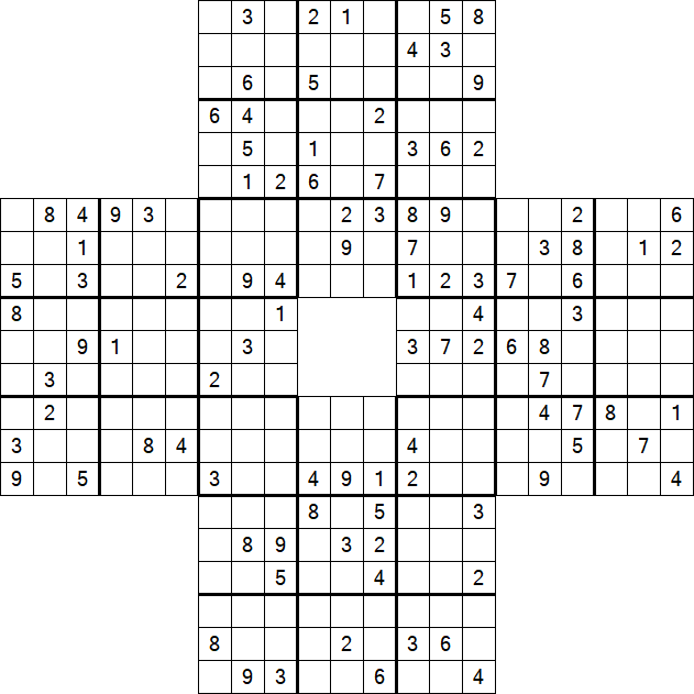 Sohei Sudoku - Difficile