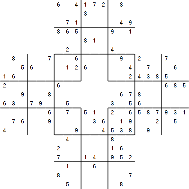 Sohei Sudoku - Difficile