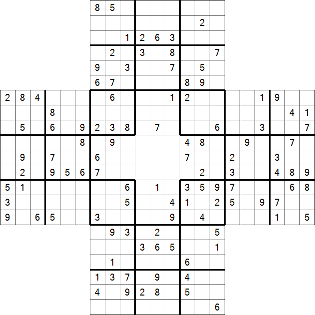 Sohei Sudoku - Difficile