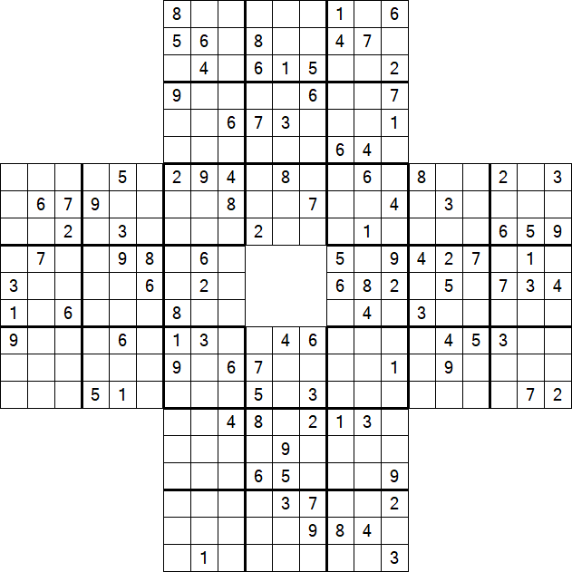 Sohei Sudoku - Difficile