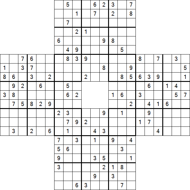 Sohei Sudoku - Difficile