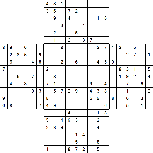 Sohei Sudoku - Difficile