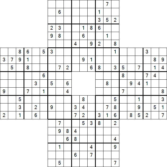 Sohei Sudoku - Difficile