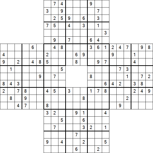 Sohei Sudoku - Difficile