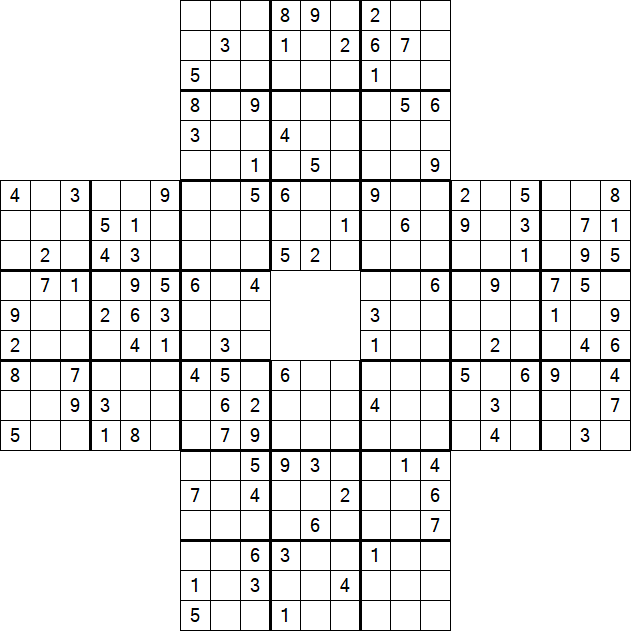 Sohei Sudoku - Difficile