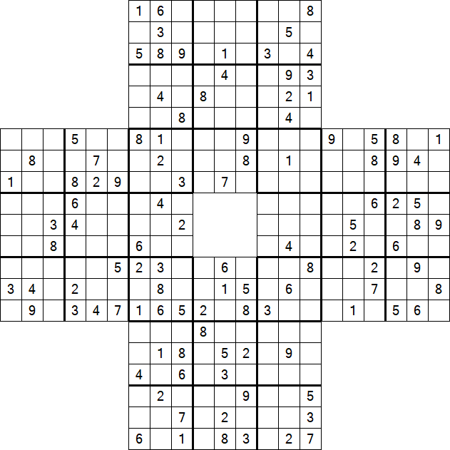 Sohei Sudoku - Difficile