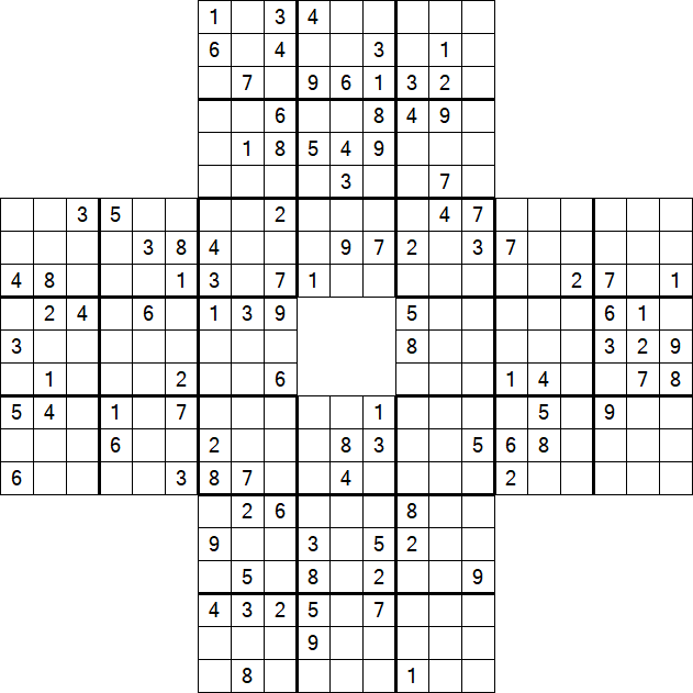 Sohei Sudoku - Hard