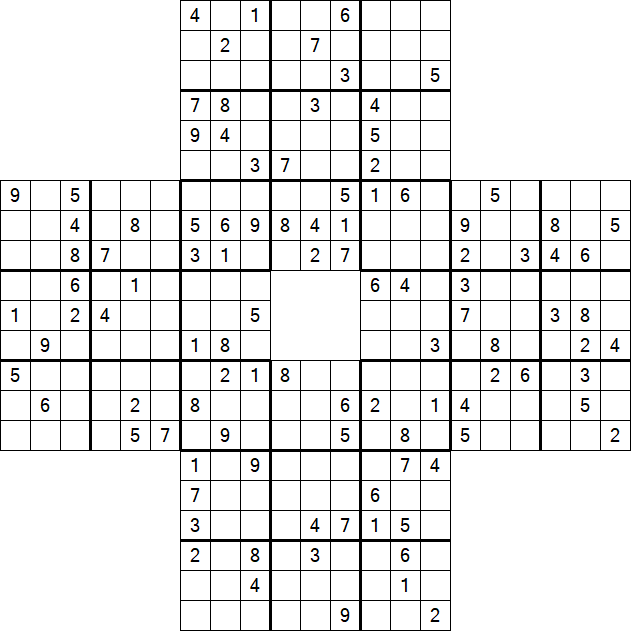 Sohei Sudoku - Difficile