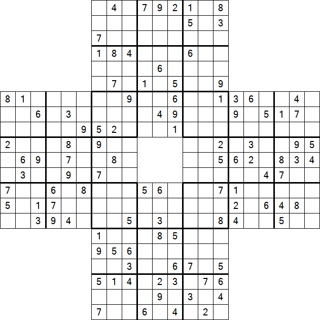 Sohei Sudoku - Difficile