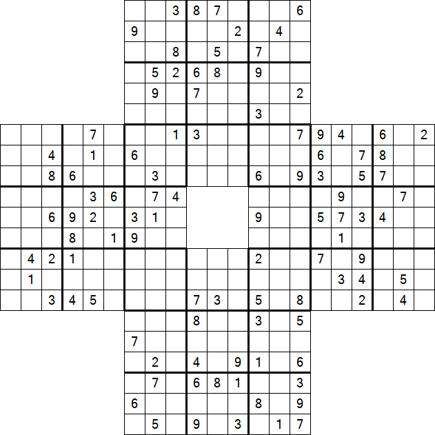 Sohei Sudoku - Difficile