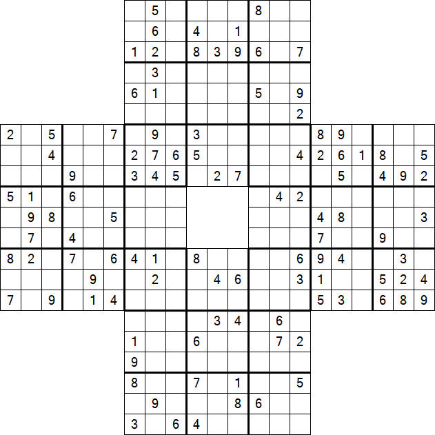 Sohei Sudoku - Hard
