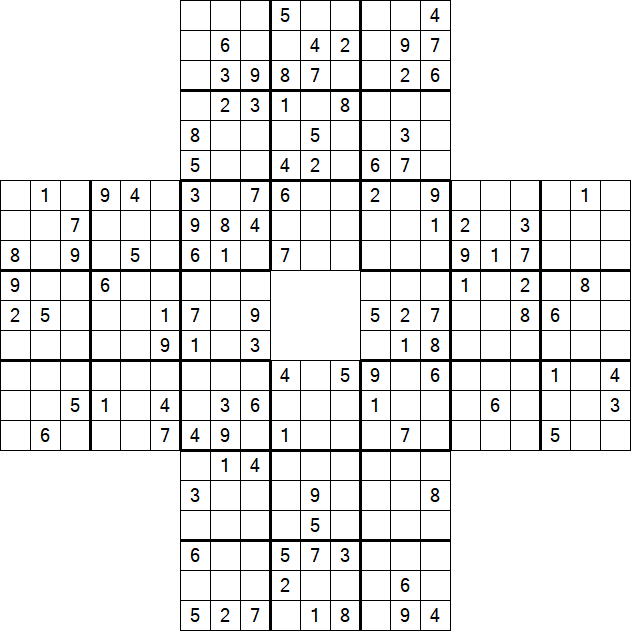 Sohei Sudoku - Difficile