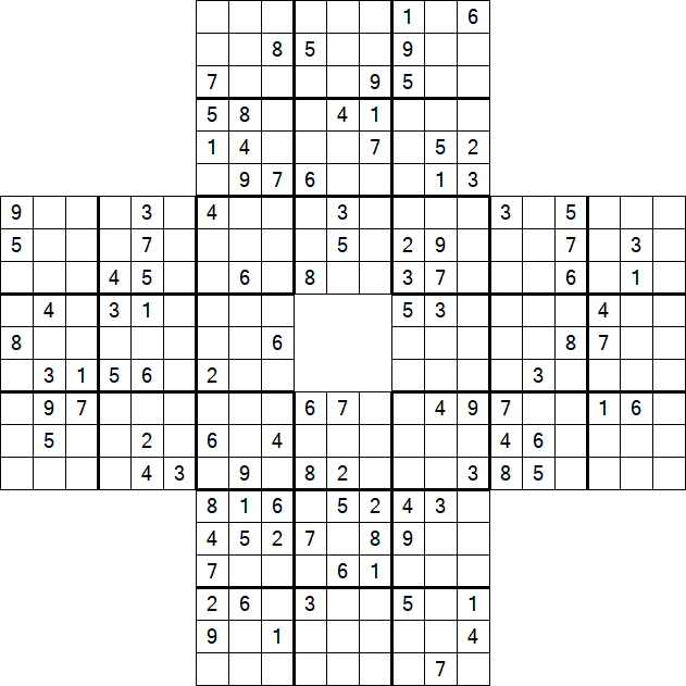 Sohei Sudoku - Difficile