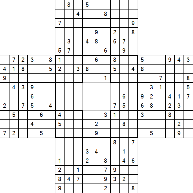 Sohei Sudoku - Difficile