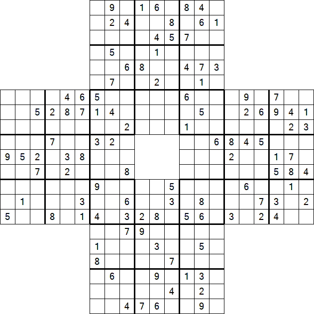 Sohei Sudoku - Difficile