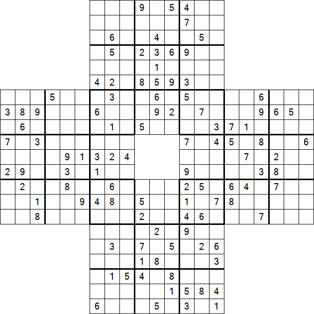 Sohei Sudoku - Difficile