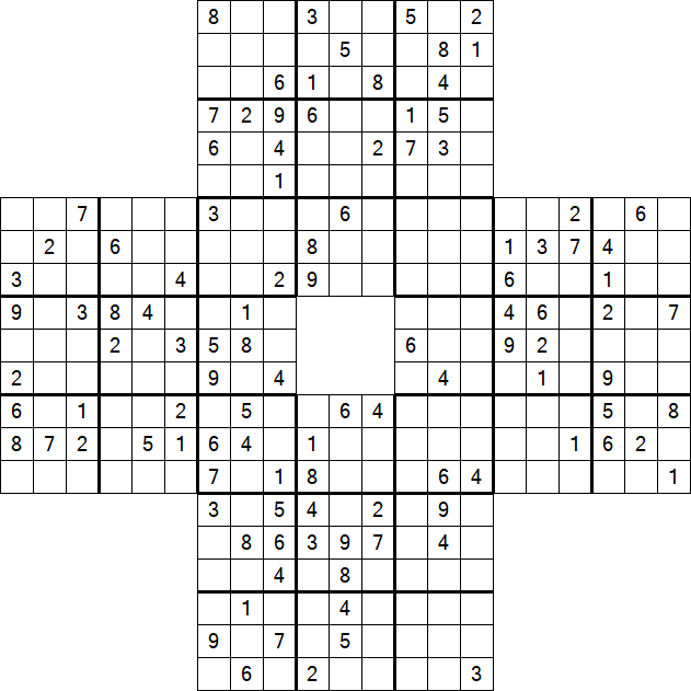 Sohei Sudoku - Difficile