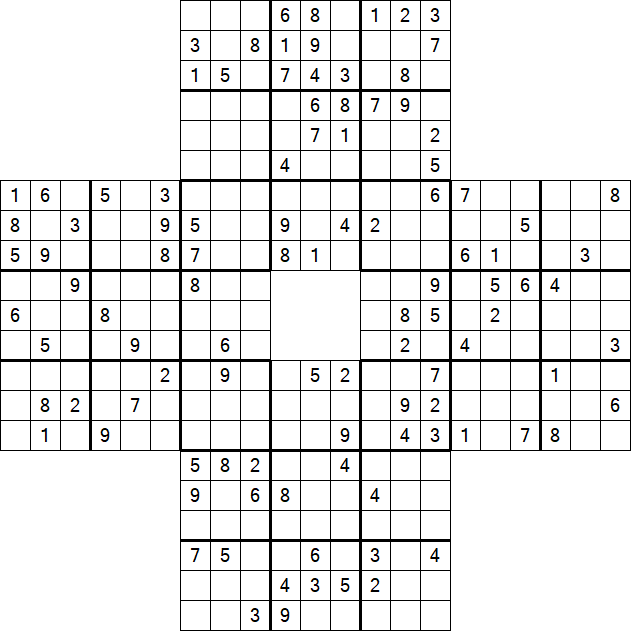 Sohei Sudoku - Difficile