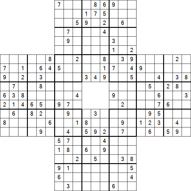 Sohei Sudoku - Difficile