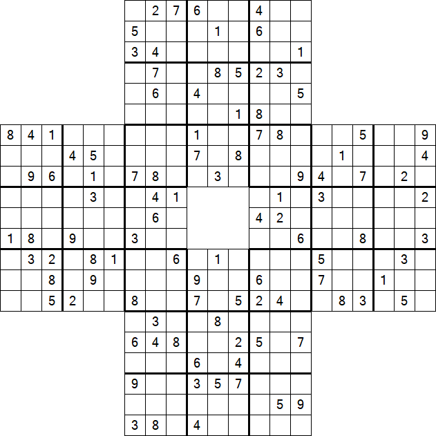 Sohei Sudoku - Difficile