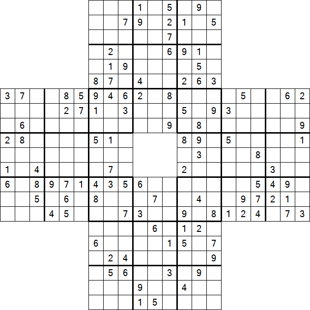 Sohei Sudoku - Difficile