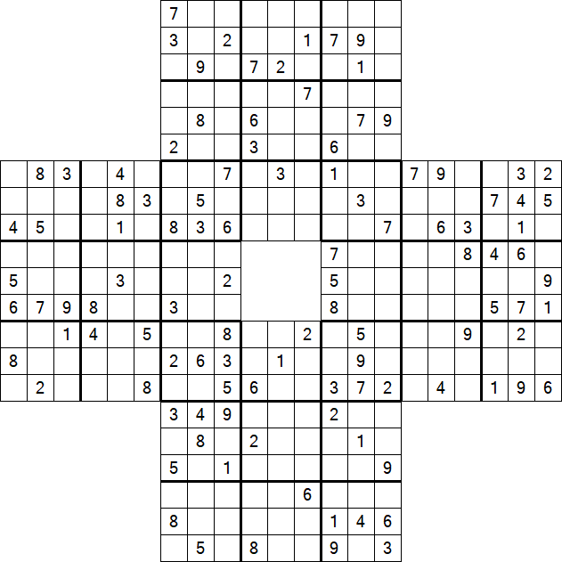 Sohei Sudoku - Difficile