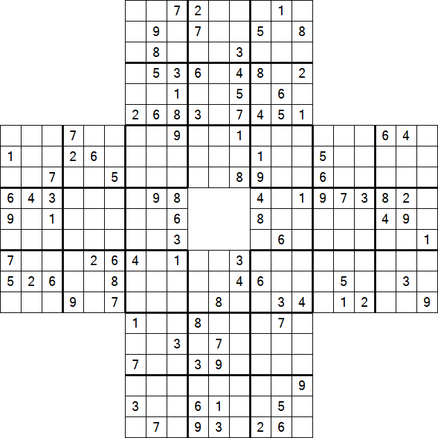 Sohei Sudoku - Difficile