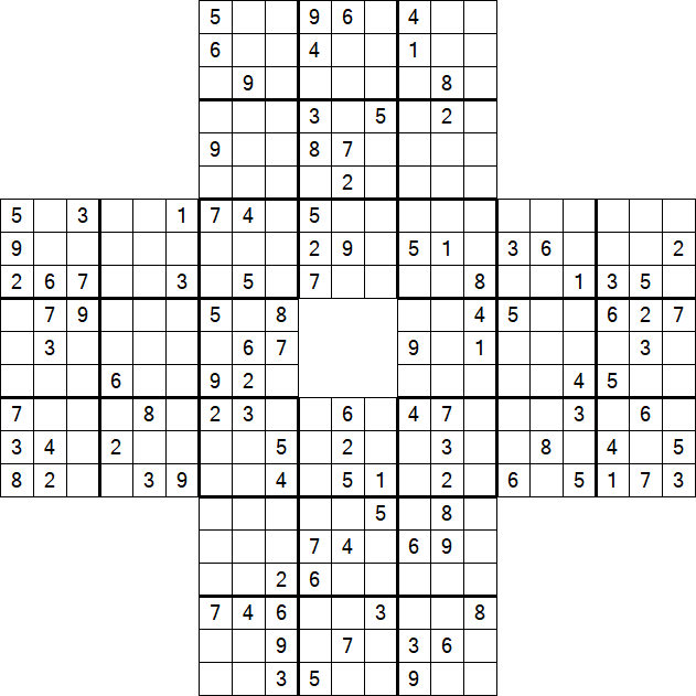 Sohei Sudoku - Difficile