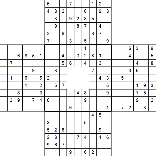 Sohei Sudoku - Difficile