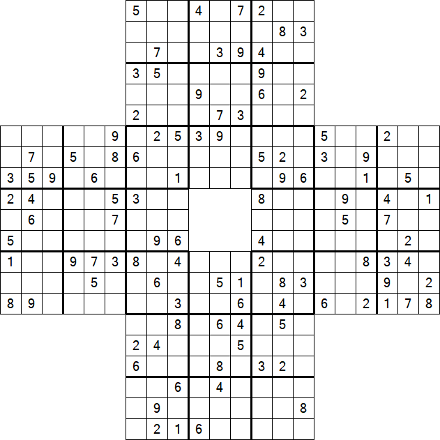 Sohei Sudoku - Difficile