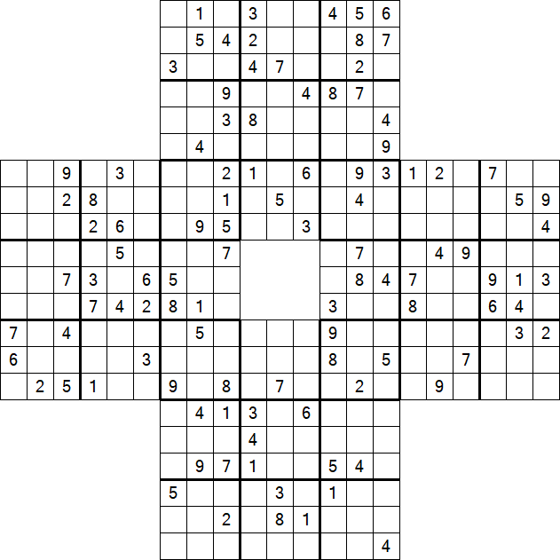 Sohei Sudoku - Difficile