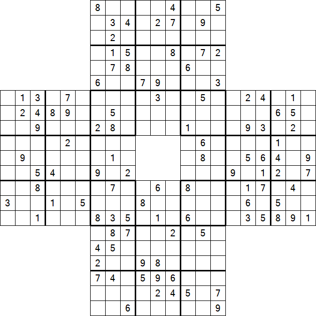 Sohei Sudoku - Difficile