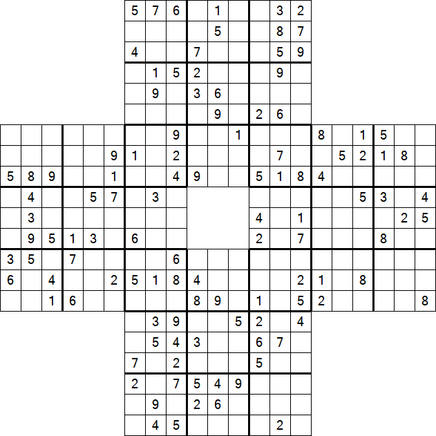 Sohei Sudoku - Difficile