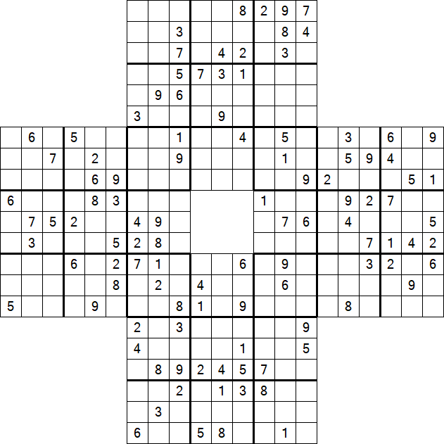 Sohei Sudoku - Difficile