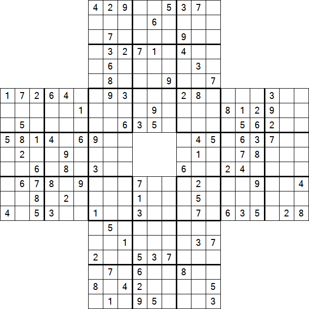 Sohei Sudoku - Difficile