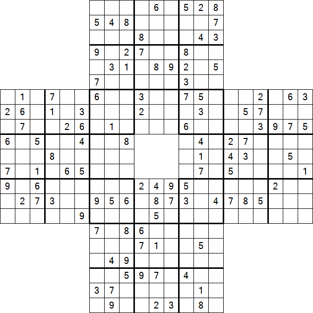 Sohei Sudoku - Difficile