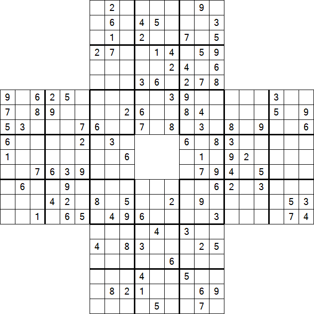 Sohei Sudoku - Difficile