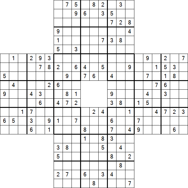 Sohei Sudoku - Hard