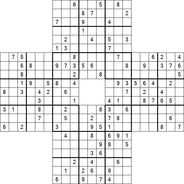 Sohei Sudoku - Difficile