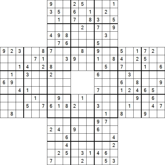 Sohei Sudoku - Difficile