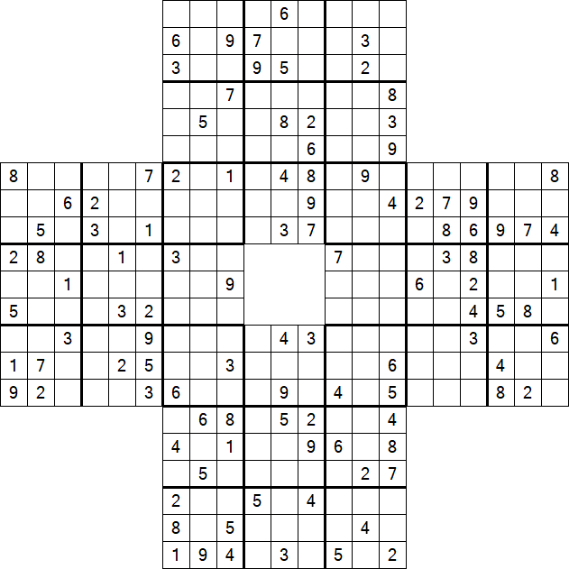 Sohei Sudoku - Difficile