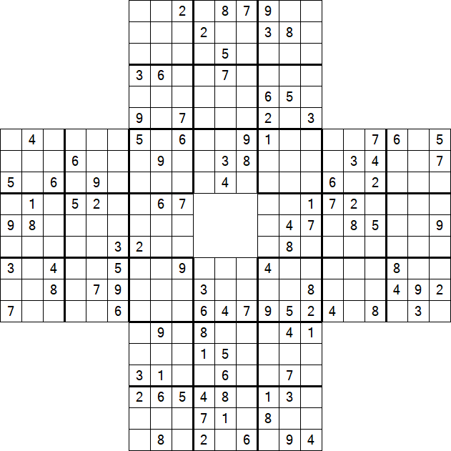 Sohei Sudoku - Difficile