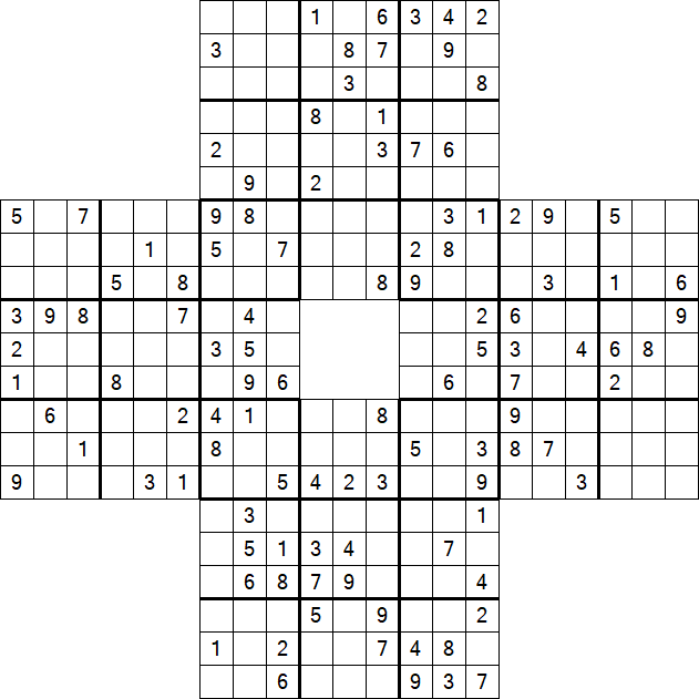 Sohei Sudoku - Difficile