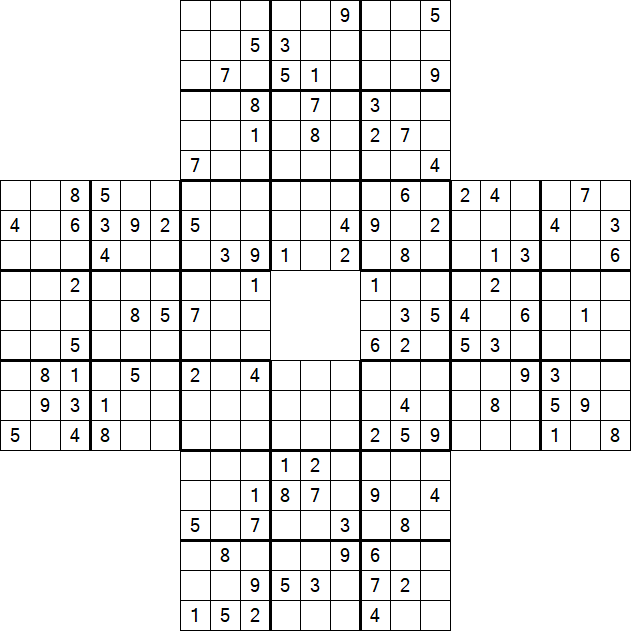 Sohei Sudoku - Difficile