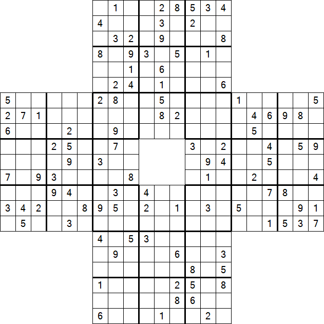 Sohei Sudoku - Difficile