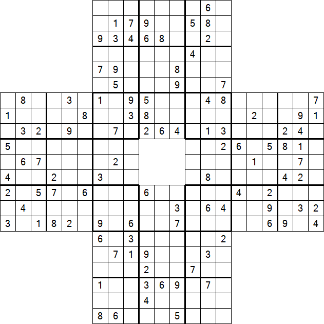 Sohei Sudoku - Difficile