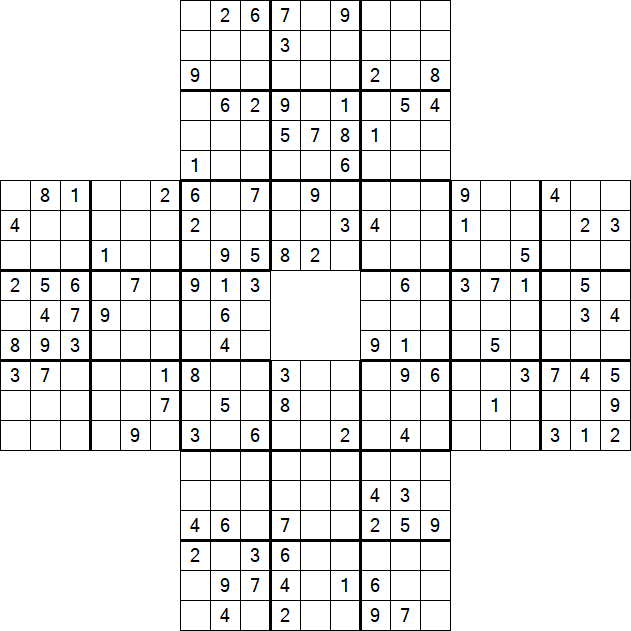 Sohei Sudoku - Difficile