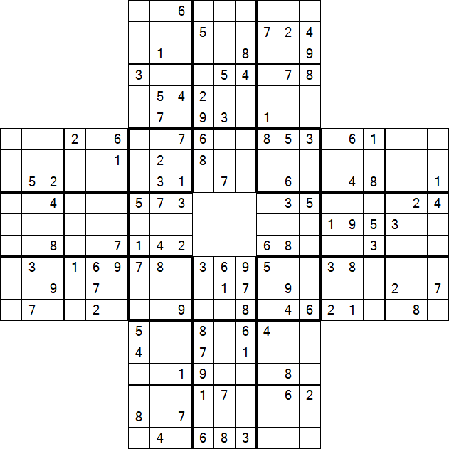 Sohei Sudoku - Difficile